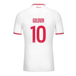AS Monaco Aleksandr Golovin #10 Thuis tenue 2024-25 Korte Mouw